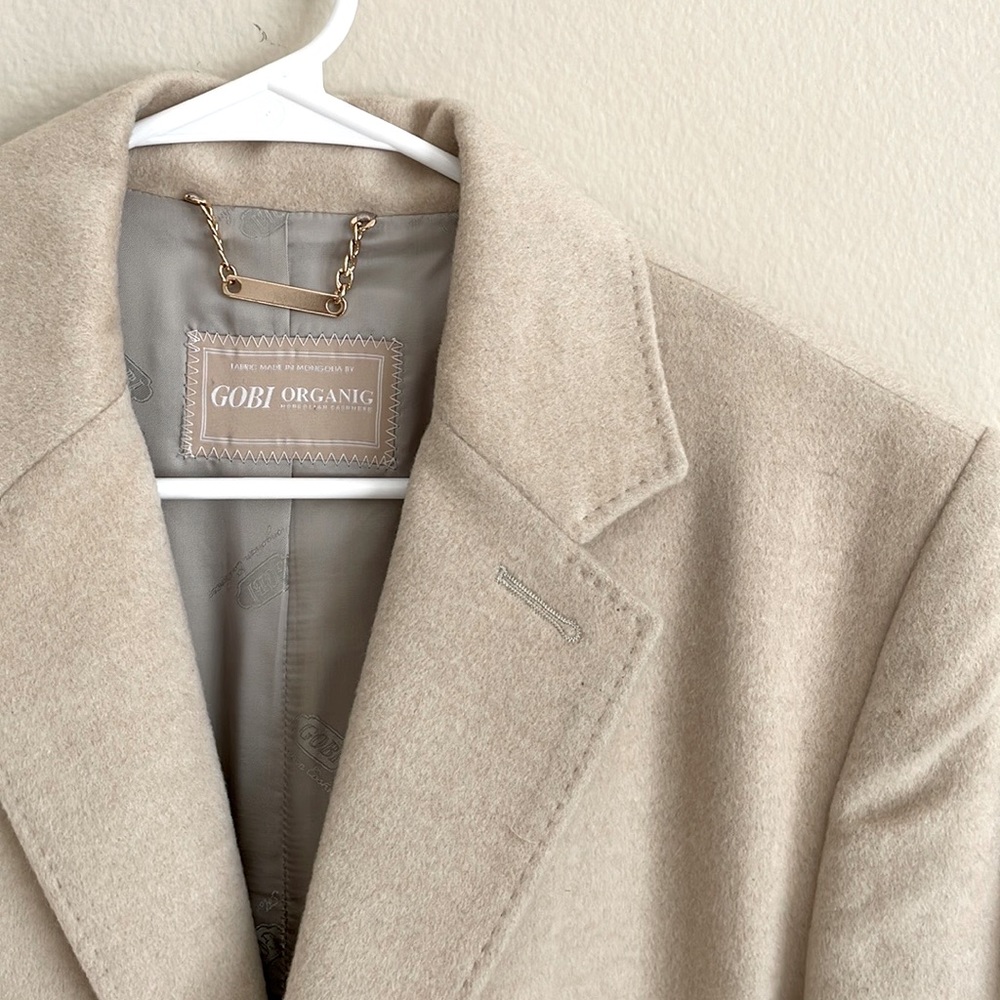 Gobi 100% Organic Cashmere Coat - Picture 9 of 9